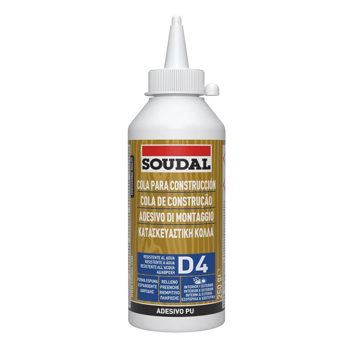 SOUDAL-COLLA-PER-LEGNO-D4-250-gr