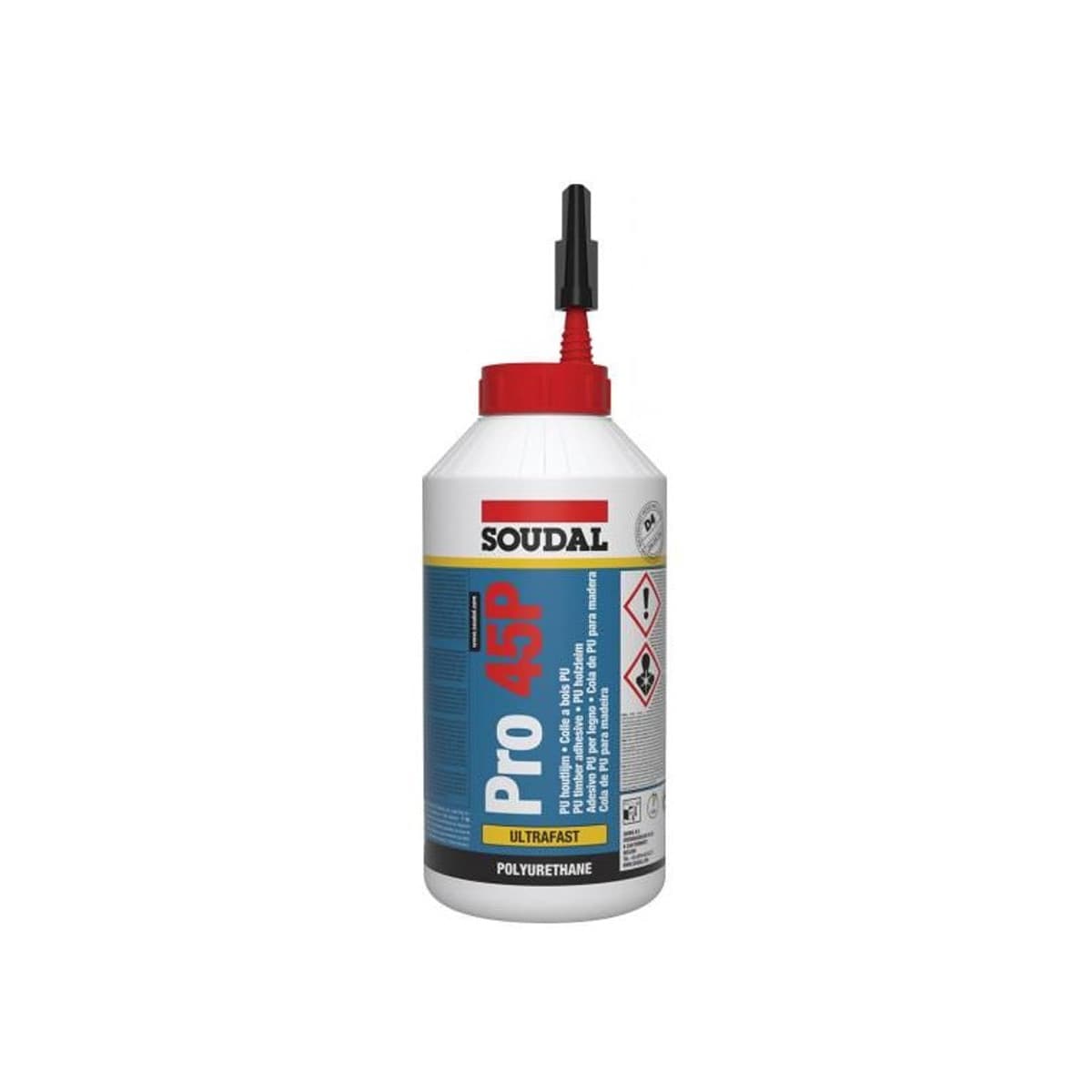 Soudal-PRO-45P---Colla-per-legno-PU-resistente-all'acqua750-gr