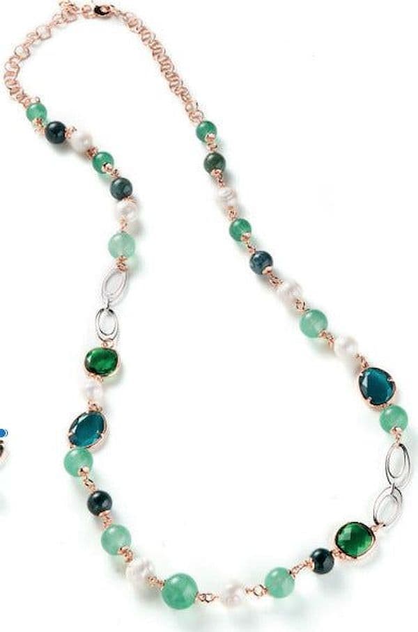 Sovrani-Collana-donna-in-ottone-Caroline