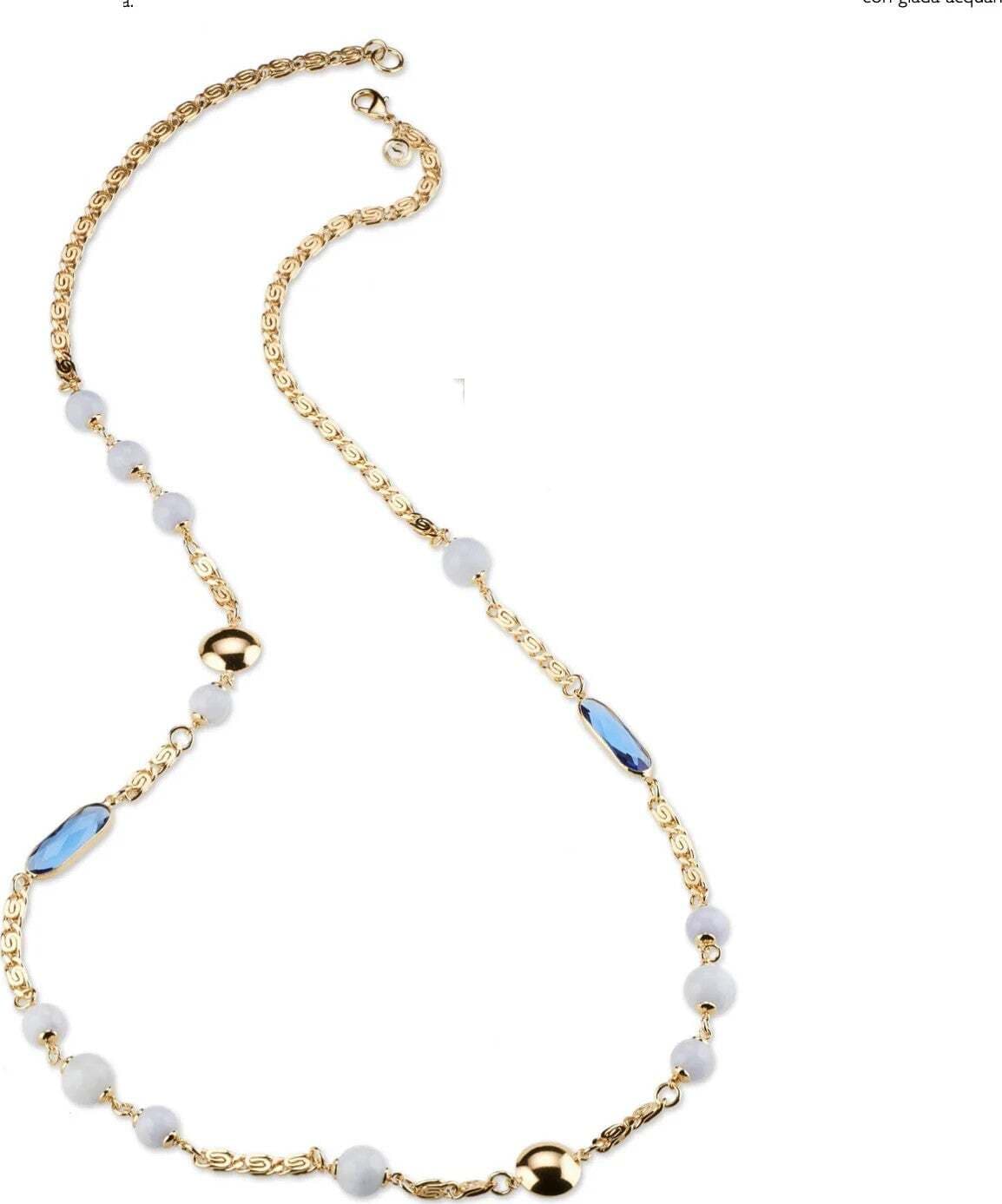 Sovrani-Collana-donna-in-ottone-Fleur