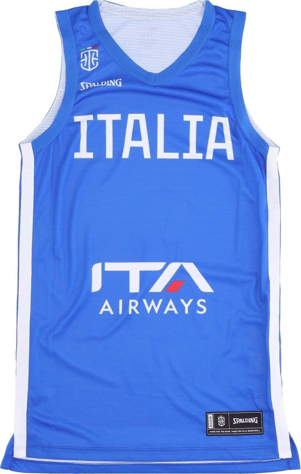 SPALDING Canotta Basket Uomo Official Jersey 22 Royal/white