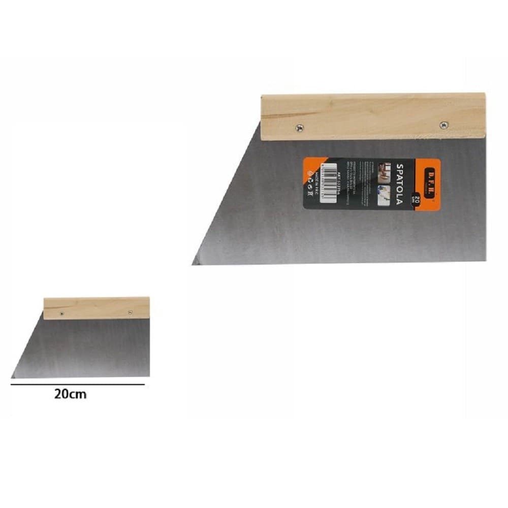 Spatola Per Pareti Stecca Per Stucco In Acciaio Impugnatura In Legno 20cm 53275a Casa, arredamento e bricolage > Bricolage e fai da te > Utensili Manuali Trade Shop italia - Napoli, Commerciovirtuoso.it