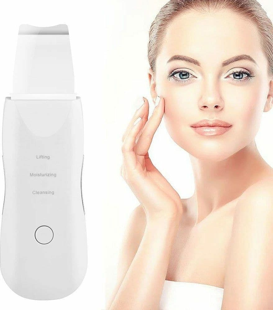 Spatola Ultrasuoni Pulizia Viso Pelle Elimina Punti Neri 3 Funzioni Salute e Bellezza > Cura del corpo e viso Trade Shop italia - Napoli, Commerciovirtuoso.it