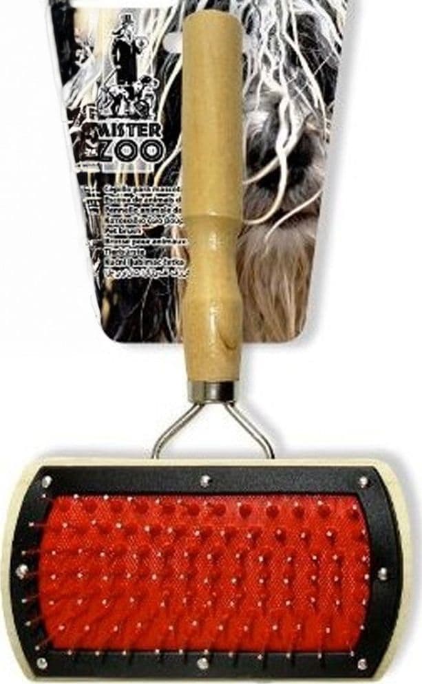 Spazzola Doppia Per Cani Animali Rastrella Pettina Pelo Rettangolare In Legno Prodotti per animali domestici/Cani/Accessori per toilette/Spazzole Trade Shop italia - Napoli, Commerciovirtuoso.it