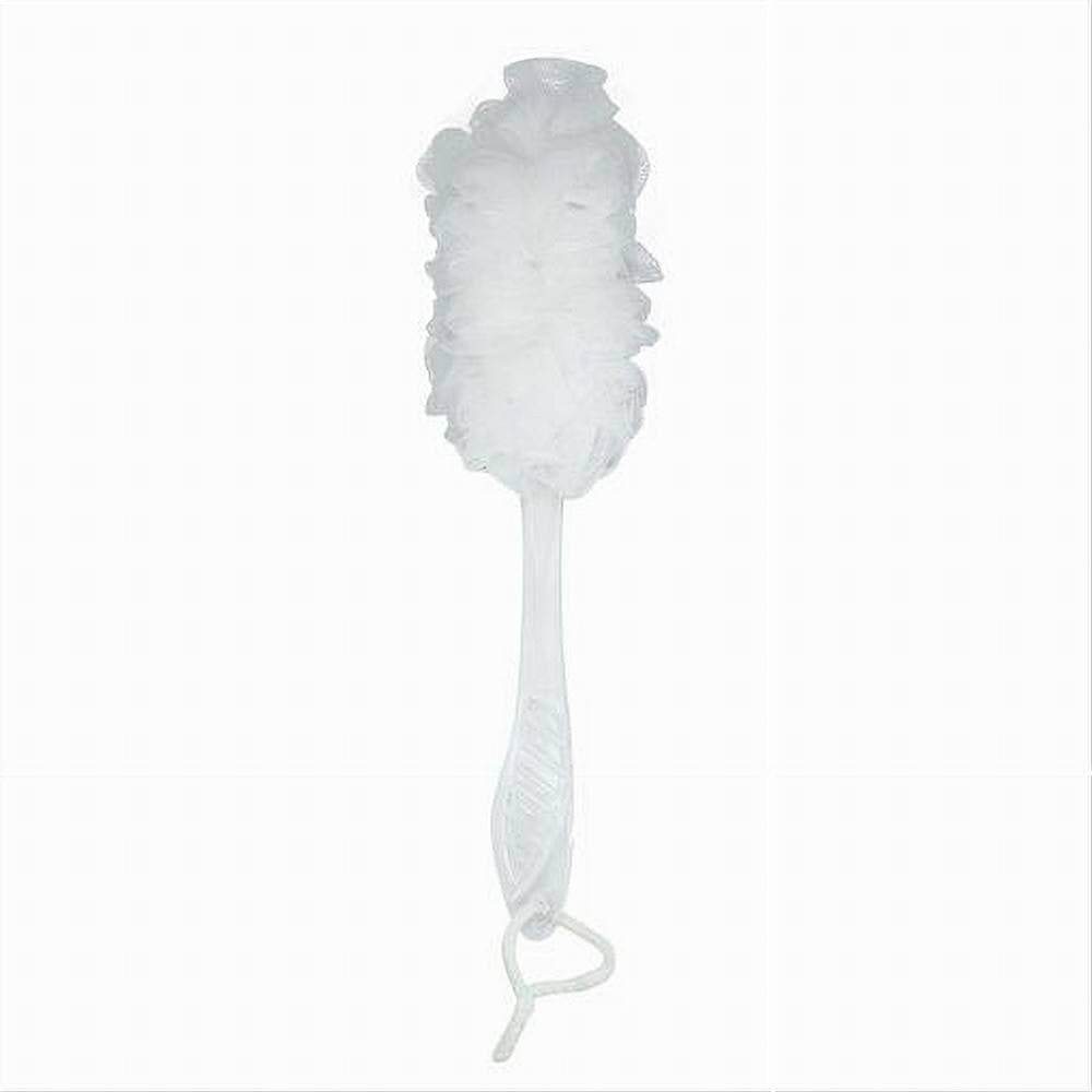 SPAZZOLA LAVASCHIENA ESFOLIANTE BAGNO DOCCIA SPUGNA MANICO SCRUBBER BIANCO 79600 in Spazzole da bagno Trade Shop italia - Napoli, commercioVirtuoso.it