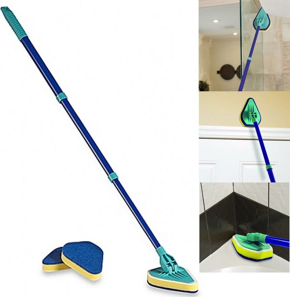 Spazzola Pulisci Piastrelle Finestre Bagni Allungabile 3 In 1 Clean Reach Casa, arredamento e bricolage > Pulizia e Bucato > Pulizia Vetri e Superfici Trade Shop italia - Napoli, Commerciovirtuoso.it
