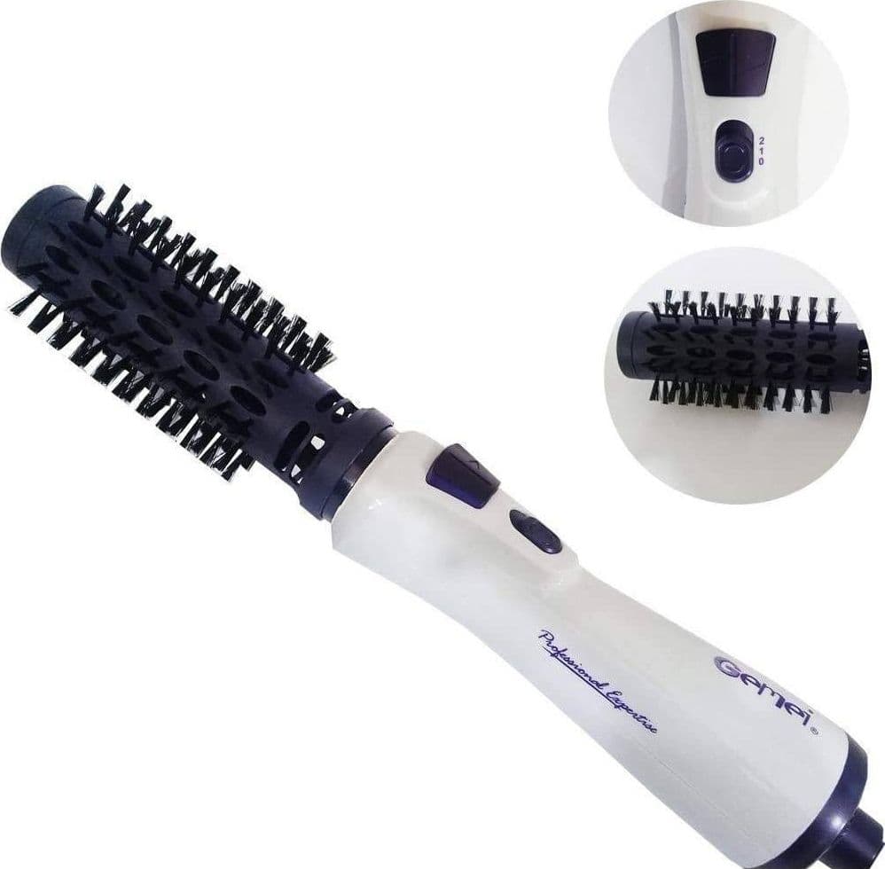 Spazzola-Rotante-Ad-Aria-Calda-Asciugacapelli-Styler-Capelli-Gm-4826-1000w-Piastra