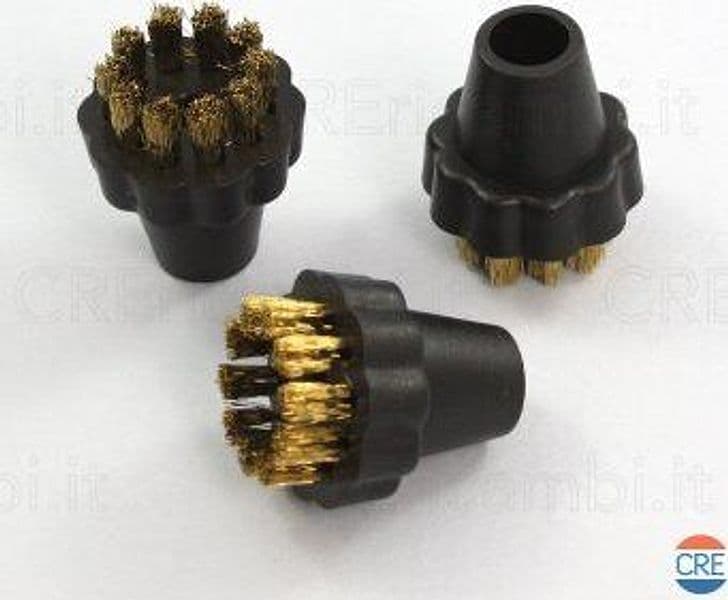 Spazzolini x3 Setole in Ottone per Lecoaspira, Unico, Vaporetto