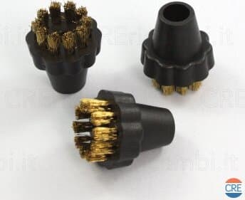 Spazzolini-x3-Setole-in-Ottone-per-Lecoaspira,-Unico,-Vaporetto