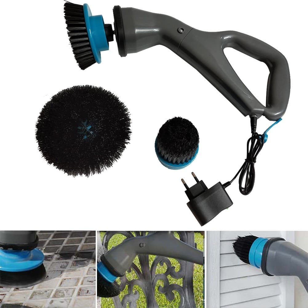 Spazzolone Spazzola Rotante Cordless Ricaricabile Per Pulizia Di Ogni Superficie Pulizia Pavimenti Trade Shop italia - Napoli, Commerciovirtuoso.it