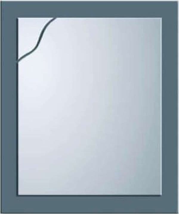 Specchio Bagno Rettangolare Cornice Grafite Design Moderno Specchio a Parete per Lavello Bagno Casa e cucina/Arredamento/Bagno/Specchi da bagno/Specchi da parete Shopbagno.it - Roma, Commerciovirtuoso.it
