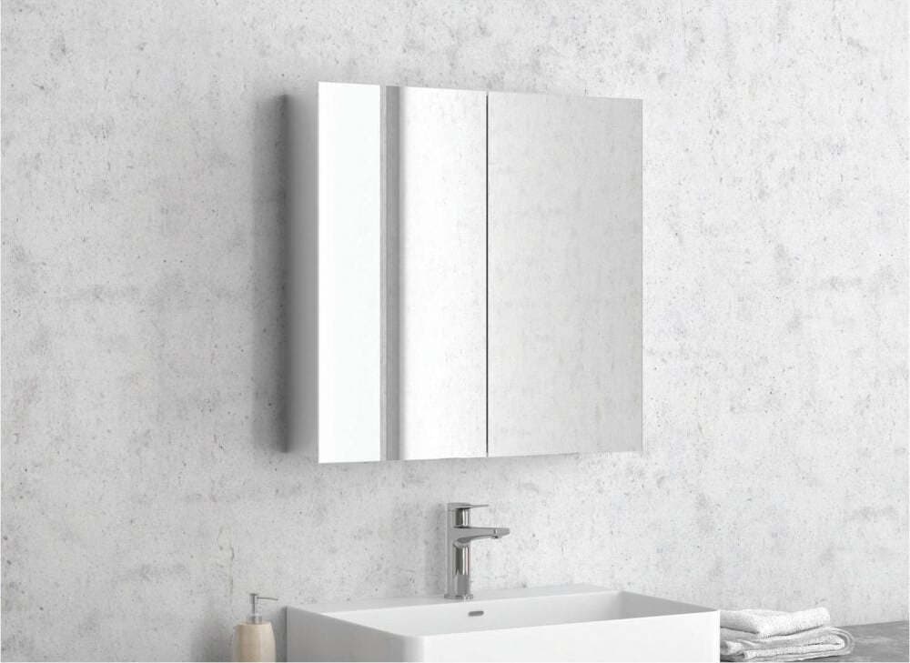 Specchio Contenitore Per Bagno A Due Ante Casa e cucina/Bagno/Mobili da bagno/Specchi da bagno/Specchi da parete Shopbagno.it - Roma, Commerciovirtuoso.it