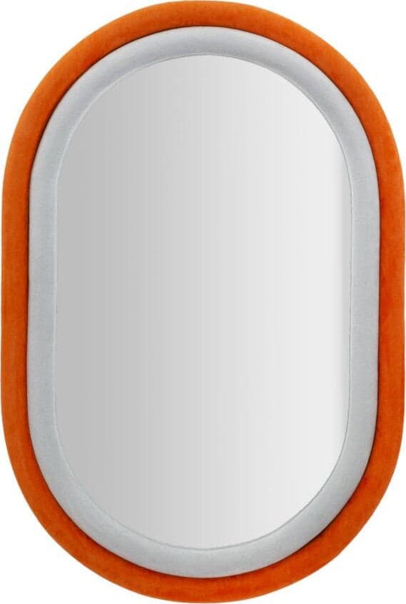 Specchio-Da-Muto-Antony-Velluto-Arancio/Mix-Cm-60X4X90