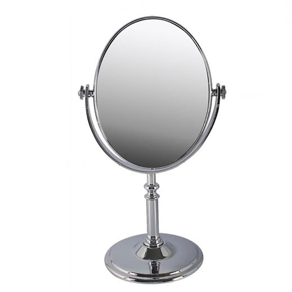 Specchio Da Tavolo Make Up Trucco Accessorio Bagno Donna Da 29 Cm Ovale 52769 Salute e Bellezza > Make Up e Cosmetici > Specchi da Trucco Trade Shop italia - Napoli, Commerciovirtuoso.it