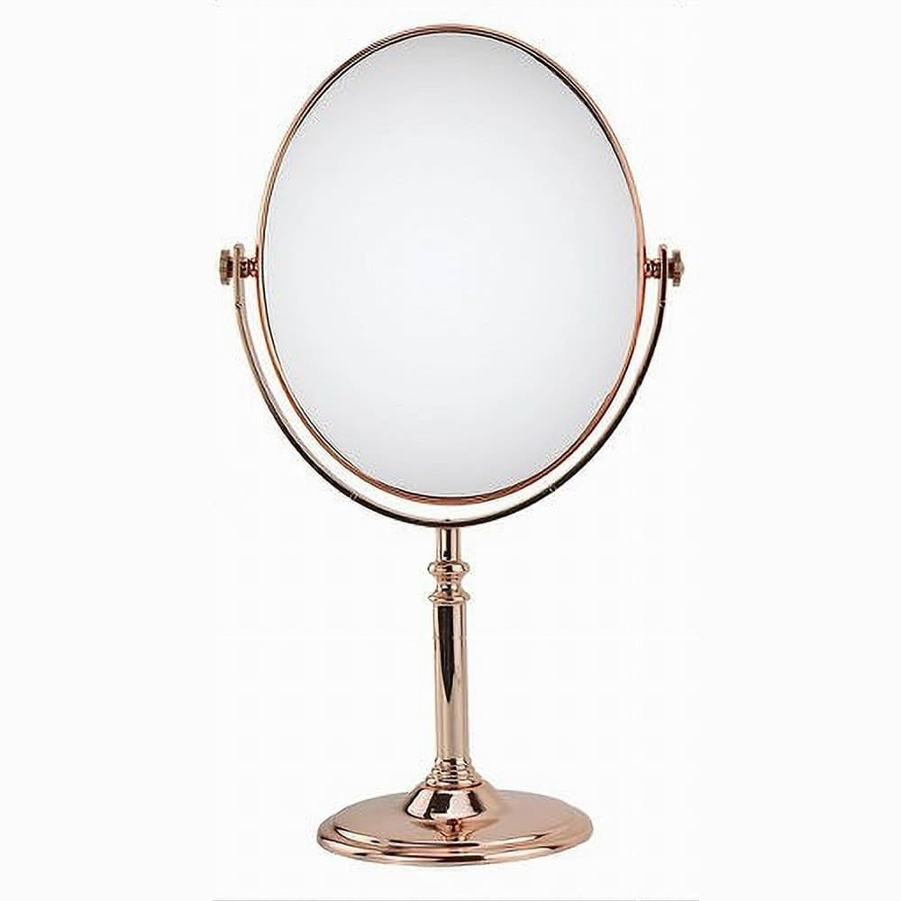 Specchio Da Tavolo Make Up Trucco Accessorio Bagno Dorato Donna 28cm Ovale 69416 Salute e Bellezza > Make Up e Cosmetici > Specchi da Trucco Trade Shop italia - Napoli, Commerciovirtuoso.it