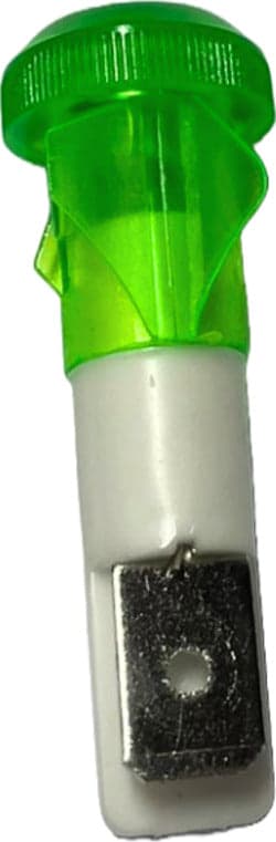 Spia luminosa 220V testa rotonda Ø 10mm di colore verde Commercio Industria e Scienza/Impianti elettrici/Controlli e indicatori/Indicatori luminosi Rossi Ricambi - Venetico Marina, Commerciovirtuoso.it