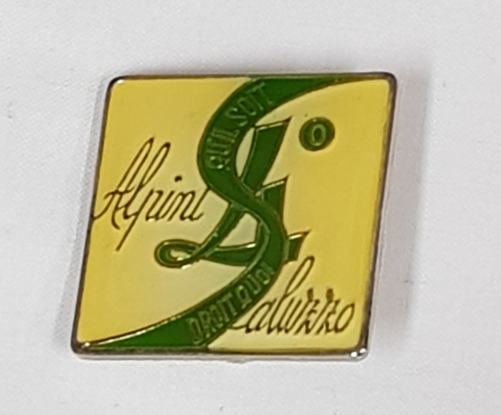 Spilla Alpini 4 Saluzzo Droit Quoi Qu Il Soit Con Clip Sport e tempo libero/Accessori/Trofei medaglie e premi/Placche Il Distintivo - Pesaro, Commerciovirtuoso.it
