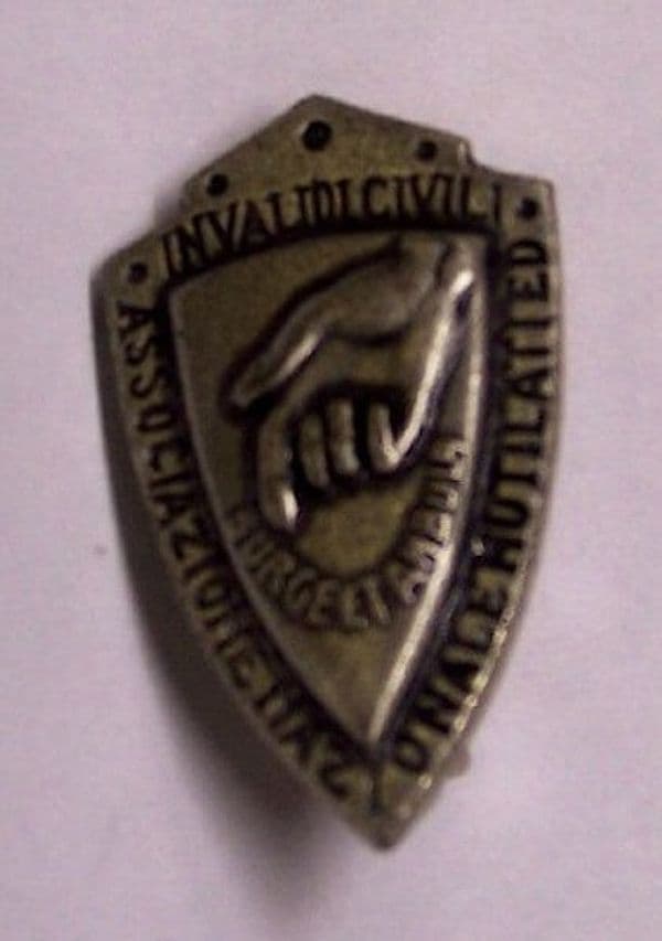 Spilla Associazione Nazionale Invalidi Civili Distintivo In Metallo Cm 2,8 Sport e tempo libero/Fan Shop/Cimeli sportivi/Spille e bottoni Il Distintivo - Pesaro, Commerciovirtuoso.it