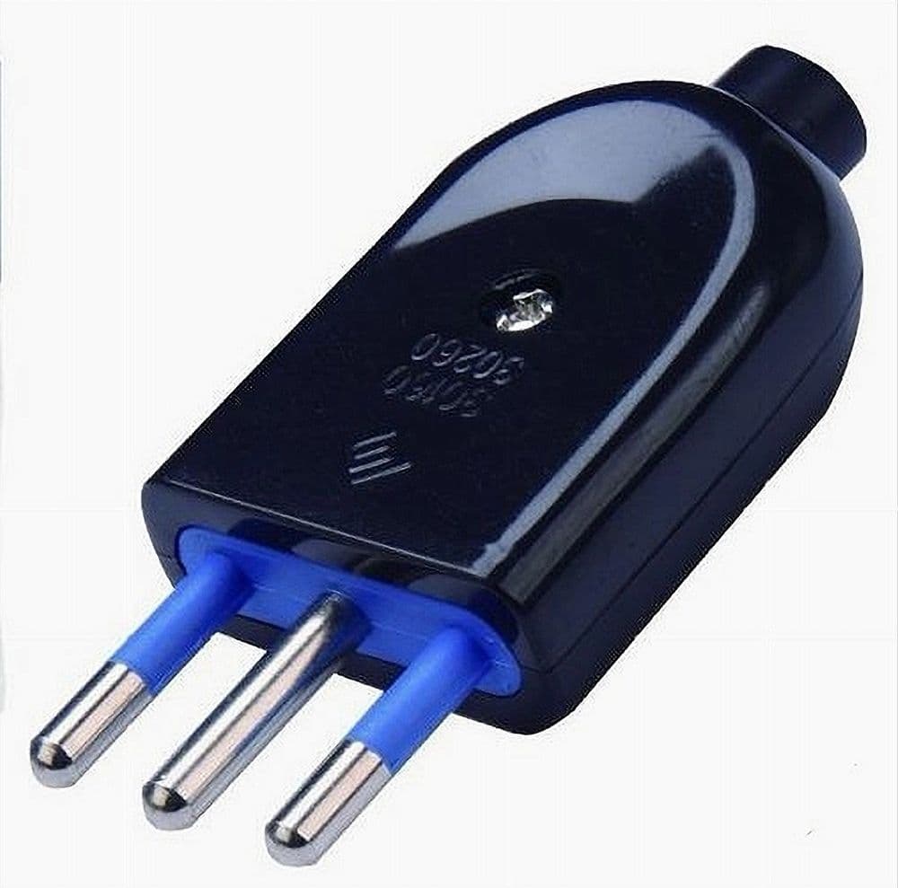 SPINA S11 10A 2P+T ELETTRICA PIATTA SALVASPAZIO NERA DRITTA 250V MAX 1500W 83004 in Spine elettriche di corrente alterna Trade Shop italia - Napoli, commercioVirtuoso.it