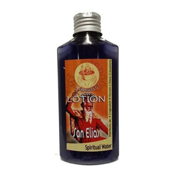 SPIRITUAL WATER ACQUA SPIRITUALE LOTION SAN ELIAS BARON DEL CEMENTEIRO ESOTERISMO SANTERIA 150 ML