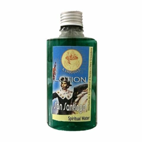 SPIRITUAL WATER ACQUA SPIRITUALE LOTION SAN SANTIAGO ESOTERISMO SANTERIA 100ML in Oli e acque esoteriche Agbon - Martinsicuro, commercioVirtuoso.it