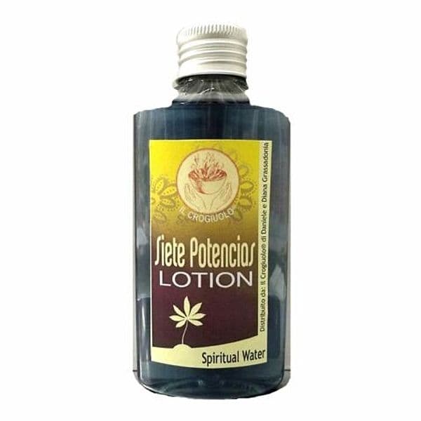 SPIRITUAL WATER ACQUA SPIRITUALE LOTION SIETE POTENCIAS ESOTERISMO SANTERIA 100 ML