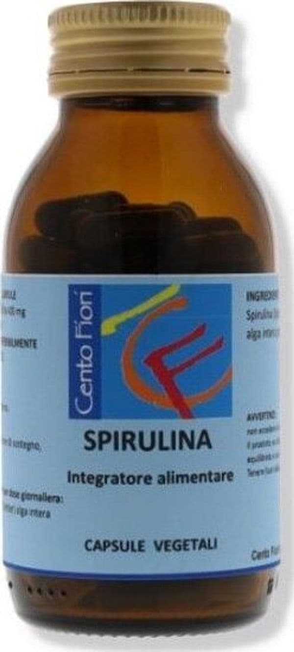 SPIRULINA-integratore-alimentare-100-capsule-Cento-Fiori