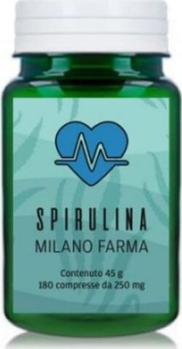 Spirulina-Milano-Farma-180-Compresse-Di-Pura-Spirulina-Per-Un-Mese-E-Mezzo-Di-Trattamento-Efficace