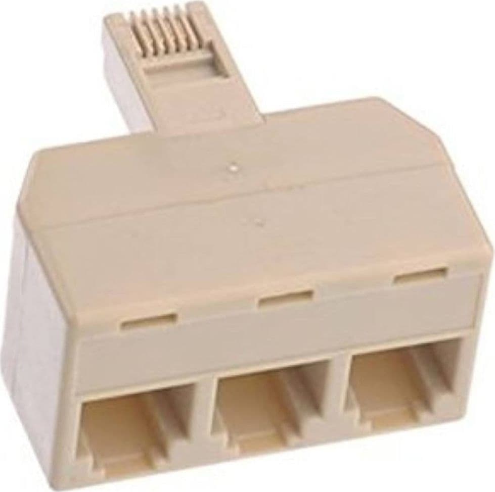 Splitter Sdoppiatore Telefonico Adattatore 3 Uscite Femmina Plug Rj-11 Informatica e Videogiochi > Periferiche di rete > Cavi di Rete Trade Shop italia - Napoli, Commerciovirtuoso.it