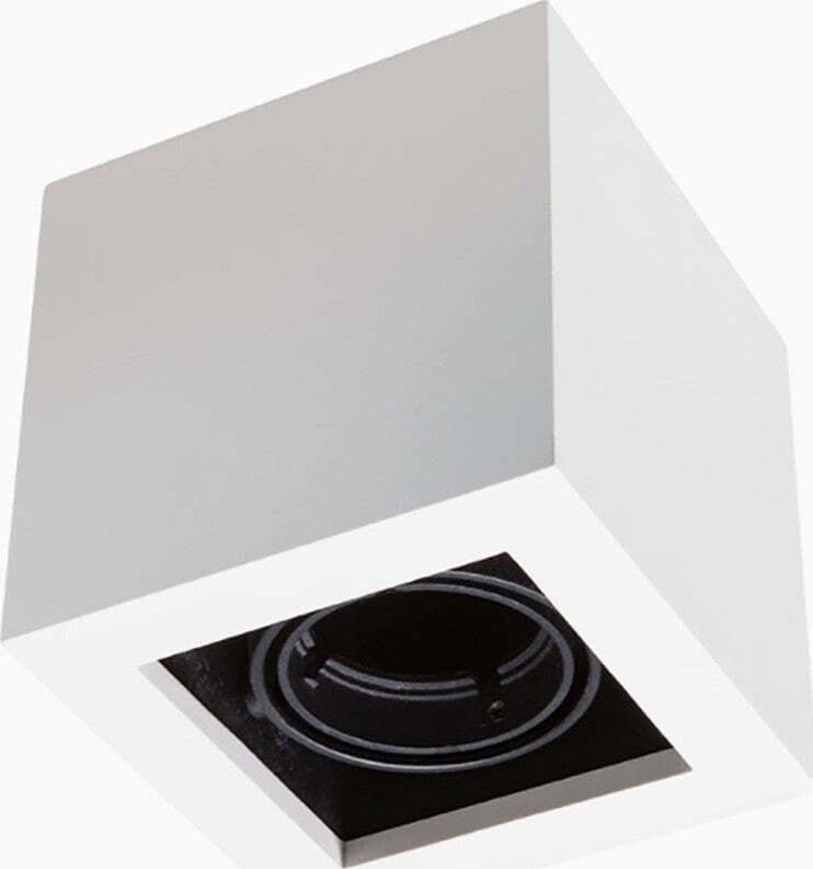 Spot-orientabile-gesso-Belfiore-9010-NUVO-CUBO-8948.35-GU10-Led-lampada-soffitto-cubo