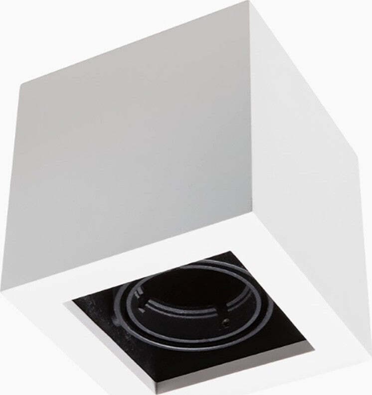 Spot-orientabile-gesso-Belfiore-9010-NUVO-CUBO-8948.35-GU10-Led-lampada-soffitto-cubo