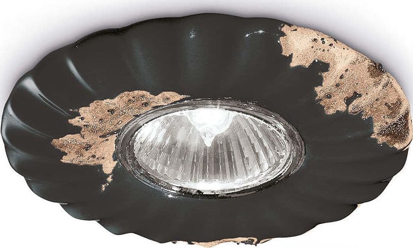 Spot-Vintage-Ceramica-Nera-1-Luce-Gu10-12Cm