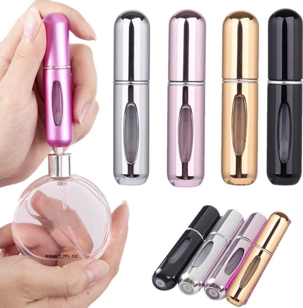 SPRUZZATORE DI PROFUMO 5ML RICARICABILE NEBULIZZATORE PER PROFUMI VIAGGI VACANZE in Nebulizzatori e porta profumo Trade Shop italia - Napoli, commercioVirtuoso.it