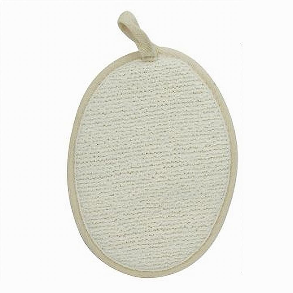 SPUGNA PER DOCCIA BAGNO ESFOLIANTE CURA PELLE CORPO 13 X 18 CM BEIGE OVALE 79645 in Luffe Trade Shop italia - Napoli, commercioVirtuoso.it