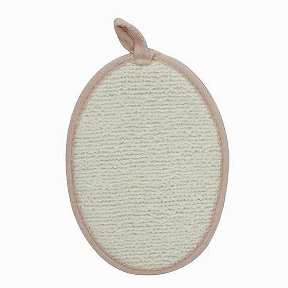 SPUGNA PER DOCCIA BAGNO ESFOLIANTE PER CURA PELLE CORPO 13X18CM ROSA OVALE 79643 in Spugne Trade Shop italia - Napoli, commercioVirtuoso.it