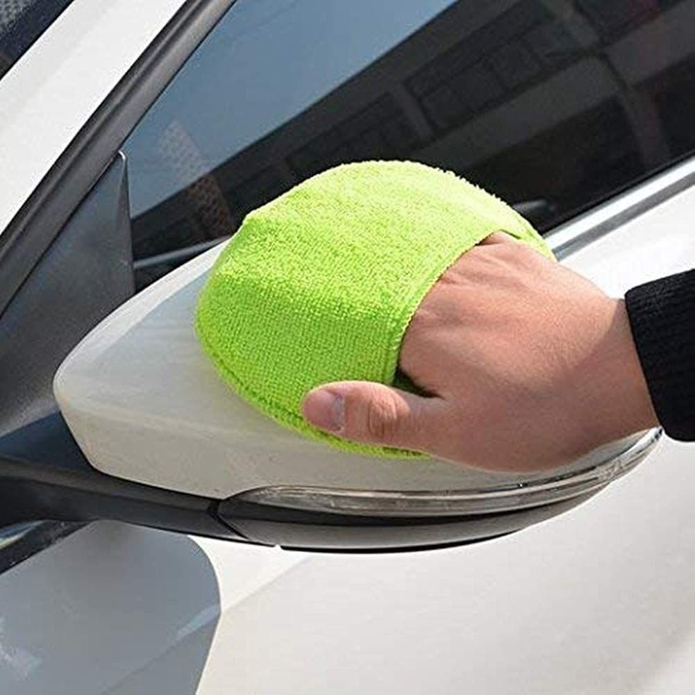 SPUGNA PER LAVAGGIO AUTO LUCIDATURA PANNO IN MICROFIBRA CATTURA POLVERE VETRI