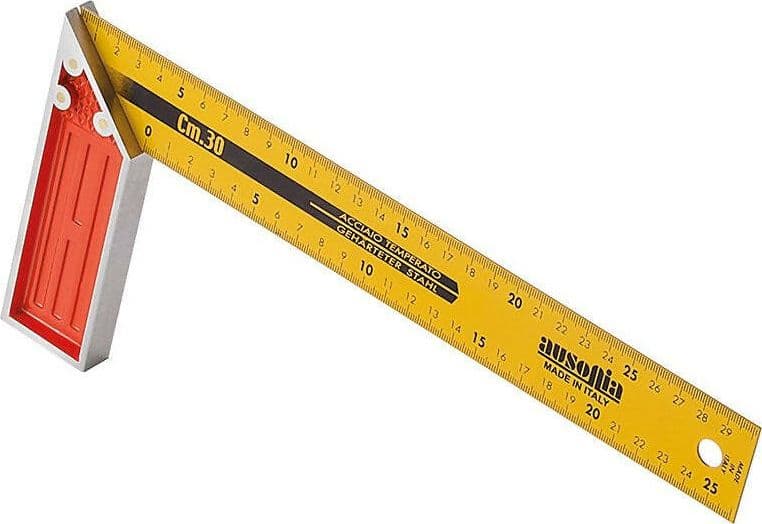 Squadra Graduata Professionale Made In Italy Da 25 Cm Squadretta Muratore Da Disegno Con Manico Alluminio Ausonia - 47461 in Squadrette da carpenteri Ausonia - Maniago, commercioVirtuoso.it