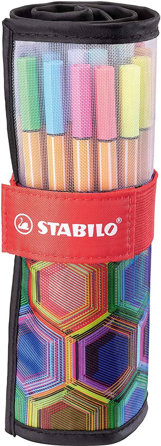 Stabilo Point 88 Rollerset 25 Colori Penne Stabilo Pennarelli Fineliner Colori Assortiti Arty Edition Penne Colorate Tratto 0.4 Mm per Tratto Di Precisione in Pennarelli per disegno Cartolibreria La Fenice - Spadafora, commercioVirtuoso.it