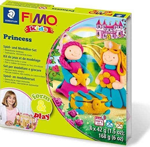 STAEDTLER---FIMO---SET-PER-MODELLARE-E-GIOCARE-PRINCIPESSE-6-PEZZI---168gr