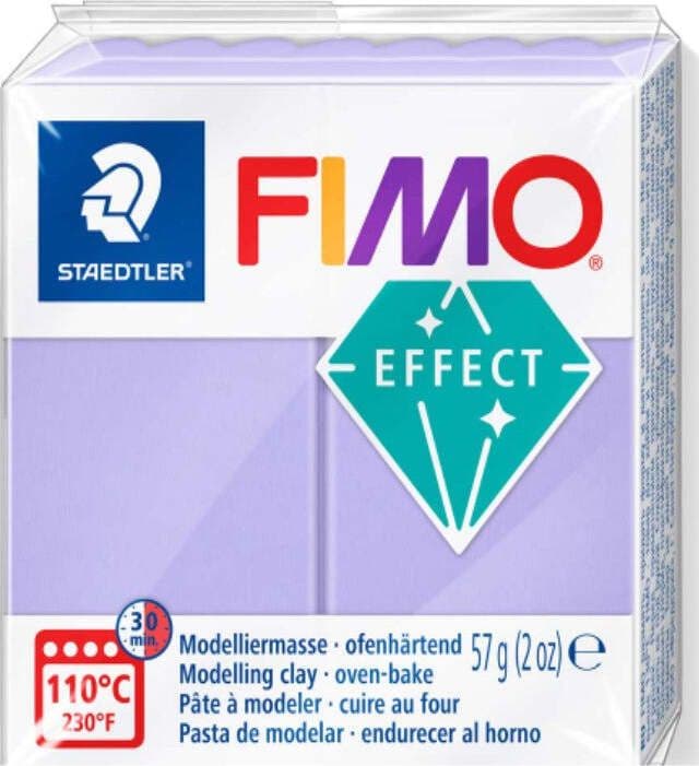 STAEDTLER---FIMO-EFFECT-SOFT---PASTA-MODELLABILE-SINTETICA-57gr---COLORE-LILLA-605