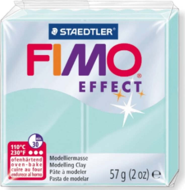 STAEDTLER---FIMO-EFFECT-SOFT---PASTA-MODELLABILE-SINTETICA-57gr---COLORE-MENTA-505