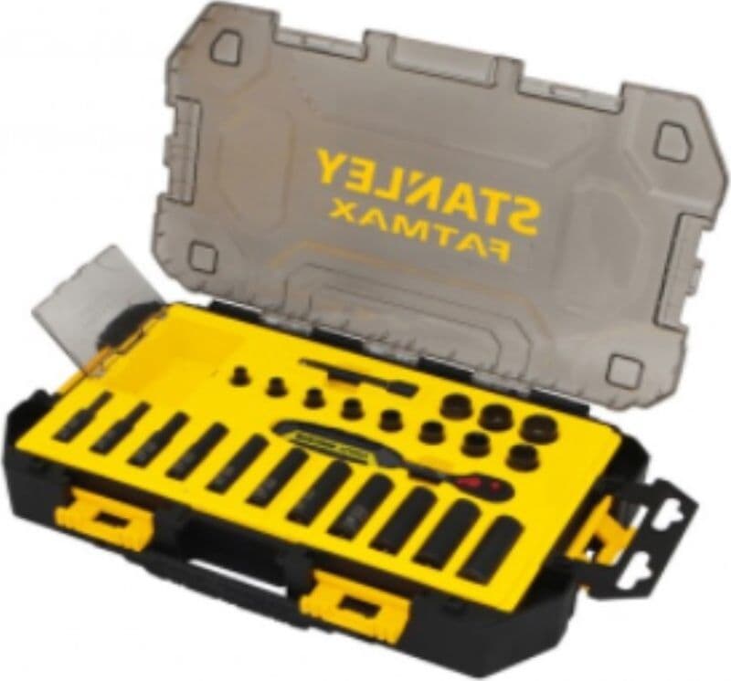 STANLEY---24-PEZZI---SET-DI-CHIAVI-A-BUSSOLA-FATMAX-A-ED-ACCESSORI---IN-VALIGETTA