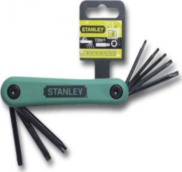 STANLEY---8-PEZZI---SET-8-CHIAVI-MASCHIO-ESAGONALE-TORX-DA-T9-A-T40---CON-SUPPORTO-TASCABILE