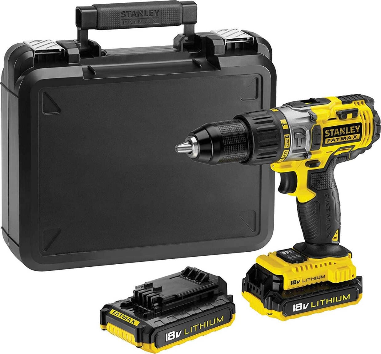 STANLEY---FATMAX-TRAPANO/AVVITATORE-A-PERCUSSIONE-18V---2.0Ah
