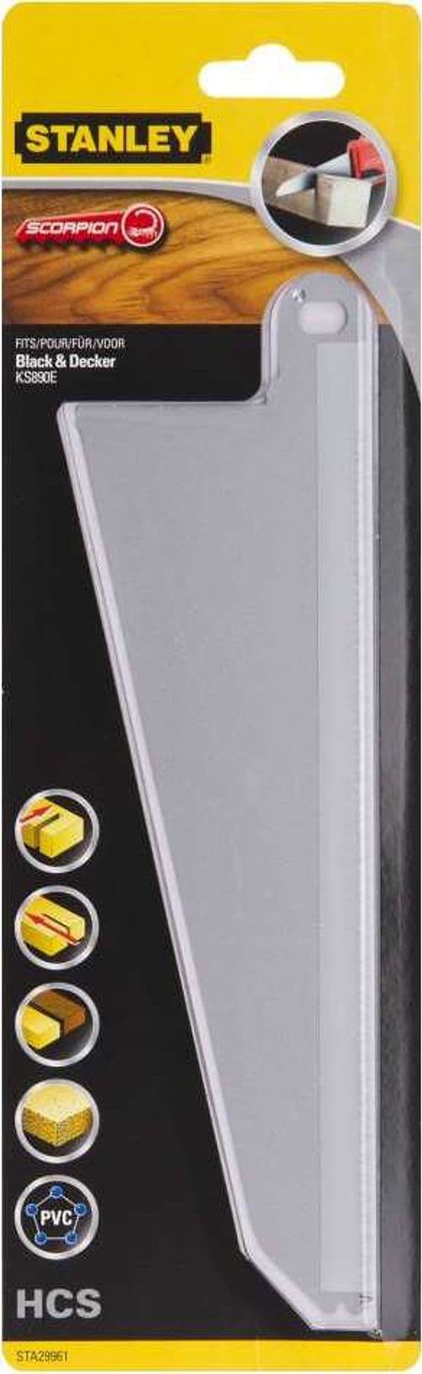 STANLEY-LAMA X LEGNO/PLASTICA E MATERIALI SIMILI