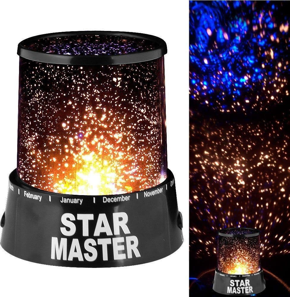 Star Master Lampada Proiettore Di Stelle Led Colori Notte Effetto Cielo Stellato Illuminazione/Illuminazione per interni/Illuminazione per bambini/Luci notturne per bambini Trade Shop italia - Napoli, Commerciovirtuoso.it