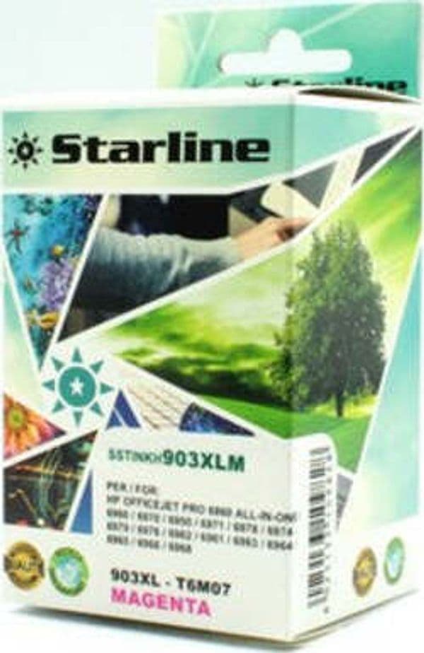 Starline - Cartuccia - ink Magenta per print c-Hp 903xl - T6M07AE Elettronica/Informatica/Stampanti e accessori/Accessori per stampanti a inchiostro e laser/Cartucce d'inchiostro Eurocartuccia - Pavullo, Commerciovirtuoso.it