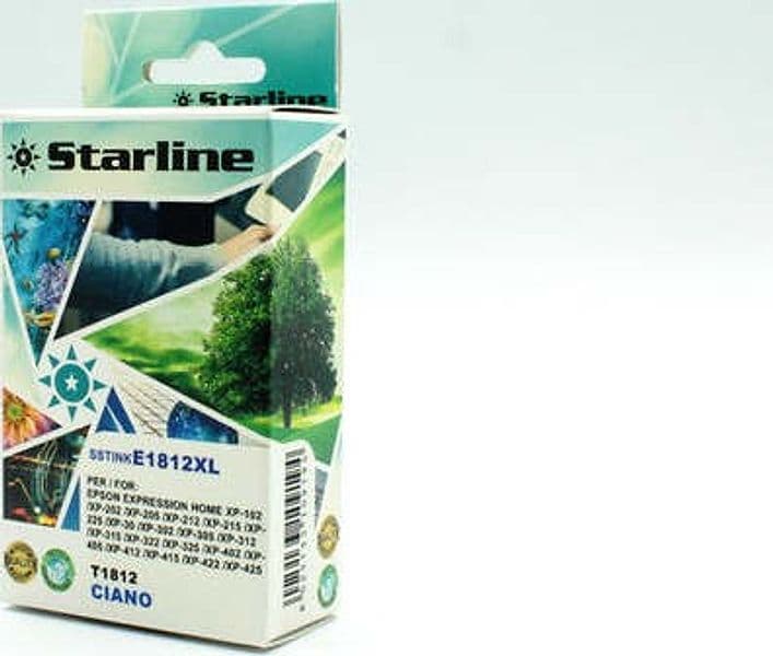 Starline - Cartuccia ink - per Epson - Ciano - C13T18124012- 18XL-10ml Elettronica/Informatica/Stampanti e accessori/Accessori per stampanti a inchiostro e laser/Cartucce d'inchiostro Eurocartuccia - Pavullo, Commerciovirtuoso.it