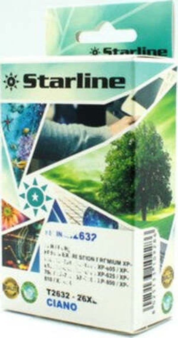 Starline - Cartuccia ink - per Epson - Ciano - C13T26324012 - 26XL - 11ml Elettronica/Informatica/Stampanti e accessori/Accessori per stampanti a inchiostro e laser/Cartucce d'inchiostro Eurocartuccia - Pavullo, Commerciovirtuoso.it