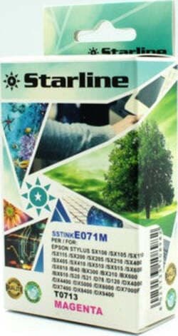 Starline - Cartuccia ink - per Epson - Magenta - C13T07134013 -T0713 - 11 4ml Elettronica/Informatica/Stampanti e accessori/Accessori per stampanti a inchiostro e laser/Cartucce d'inchiostro Eurocartuccia - Pavullo, Commerciovirtuoso.it